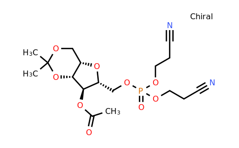CAS 1041021-85-5 | 4-O-Acetyl-2,5-anhydro-1,3-O-isopropylidene-6-[bis(2-cyanoethyl)phosphoryl]-D-glucitol
