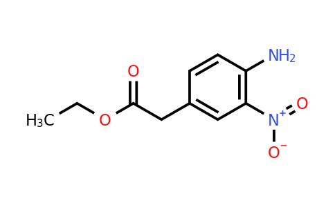 CAS 104126-70-7 | Ethyl 2-(4-amino-3-nitrophenyl)acetate