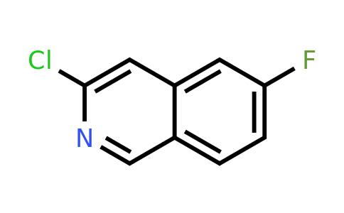 CAS 1041423-28-2 | 3-chloro-6-fluoroisoquinoline