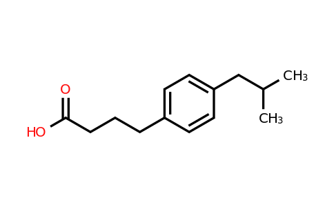 CAS 1041514-31-1 | 4-[4-(2-methylpropyl)phenyl]butanoic acid