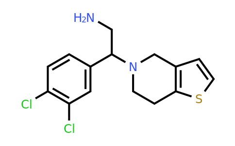 CAS 1041546-96-6 | 2-(3,4-Dichlorophenyl)-2-{4H,5H,6H,7H-thieno[3,2-c]pyridin-5-yl}ethan-1-amine