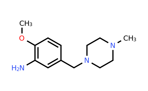 CAS 1041561-44-7 | 2-Methoxy-5-[(4-methylpiperazin-1-yl)methyl]aniline