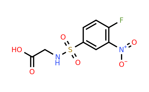 CAS 1041573-13-0 | 2-(4-Fluoro-3-nitrophenylsulfonamido)acetic acid