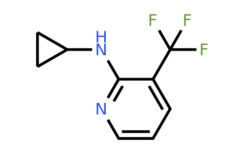 CAS 1041576-48-0 | N-Cyclopropyl-3-(trifluoromethyl)pyridin-2-amine