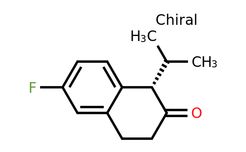 CAS 104205-01-8 | (S)-6-Fluoro-1-isopropyl-3,4-dihydronaphthalen-2(1H)-one