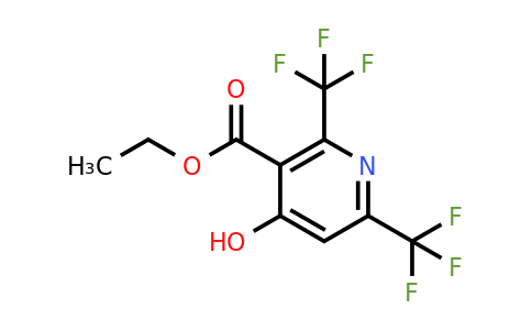 CAS 104231-88-1 | 4-Hydroxy-2,6-bis-trifluoromethyl-nicotinic acid ethyl ester