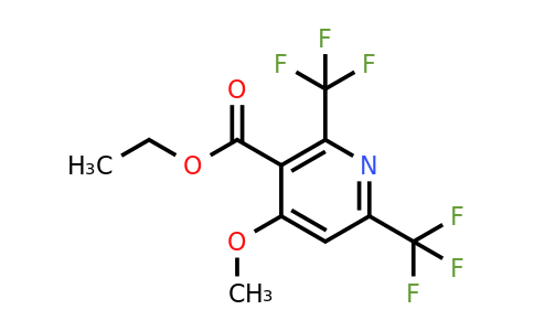 CAS 104231-93-8 | 4-Methoxy-2,6-bis-trifluoromethyl-nicotinic acid ethyl ester