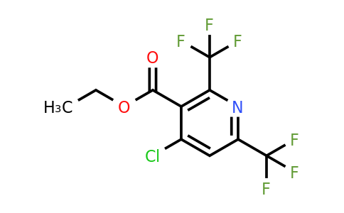 CAS 104232-04-4 | 4-Chloro-2,6-bis-trifluoromethyl-nicotinic acid ethyl ester