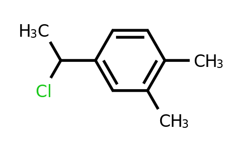 CAS 104245-83-2 | 4-(1-chloroethyl)-1,2-dimethylbenzene
