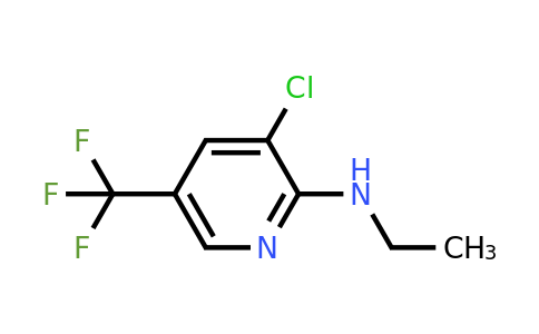 CAS 1042499-48-8 | 3-Chloro-N-ethyl-5-(trifluoromethyl)pyridin-2-amine
