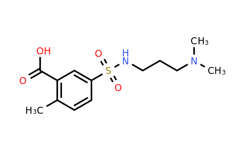 CAS 1042503-62-7 | 5-{[3-(dimethylamino)propyl]sulfamoyl}-2-methylbenzoic acid