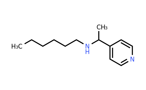 CAS 1042528-39-1 | hexyl[1-(pyridin-4-yl)ethyl]amine