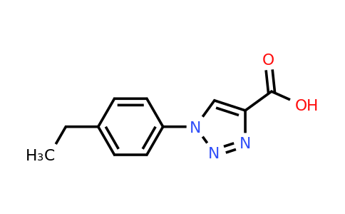 CAS 1042534-71-3 | 1-(4-ethylphenyl)-1H-1,2,3-triazole-4-carboxylic acid