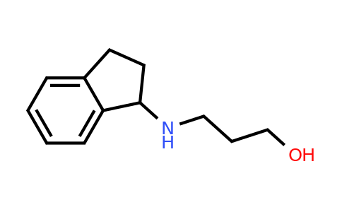 CAS 1042573-84-1 | 3-[(2,3-Dihydro-1H-inden-1-yl)amino]propan-1-ol