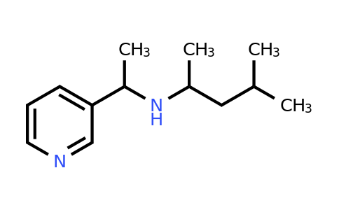 CAS 1042582-50-2 | (4-methylpentan-2-yl)[1-(pyridin-3-yl)ethyl]amine