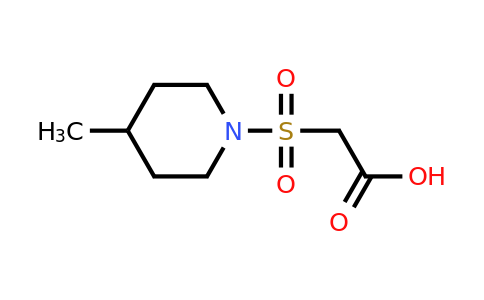 CAS 1042628-18-1 | 2-[(4-Methylpiperidin-1-yl)sulfonyl]acetic acid