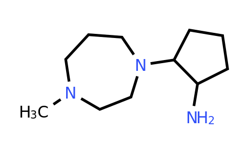 CAS 1042646-03-6 | 2-(4-Methyl-1,4-diazepan-1-yl)cyclopentan-1-amine