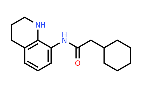 CAS 1042653-61-1 | 2-Cyclohexyl-N-(1,2,3,4-tetrahydroquinolin-8-yl)acetamide