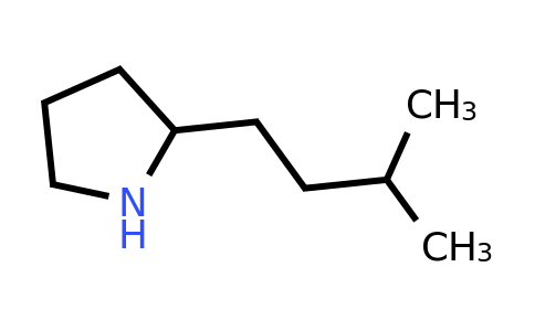CAS 1042807-69-1 | 2-(3-methylbutyl)pyrrolidine