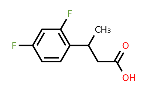 CAS 1042815-69-9 | 3-(2,4-difluorophenyl)butanoic acid