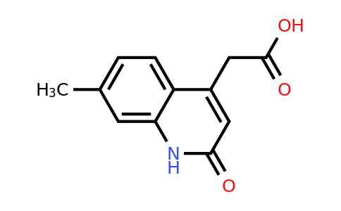 CAS 104293-74-5 | 2-(7-Methyl-2-oxo-1,2-dihydroquinolin-4-yl)acetic acid