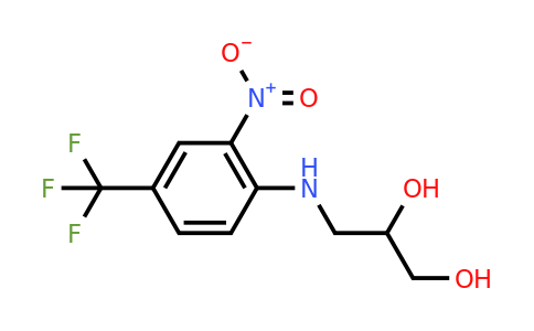 CAS 104333-00-8 | 3-((2-Nitro-4-(Trifluoromethyl)phenyl)amino)propane-1,2-diol