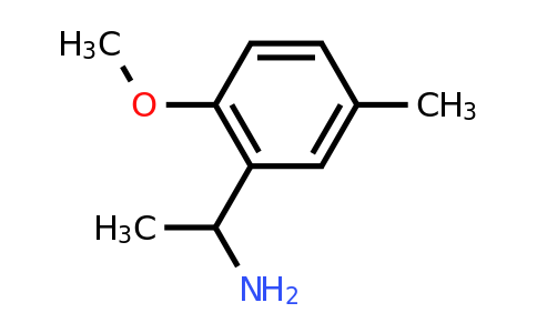 CAS 104338-22-9 | 1-(2-Methoxy-5-methylphenyl)ethanamine