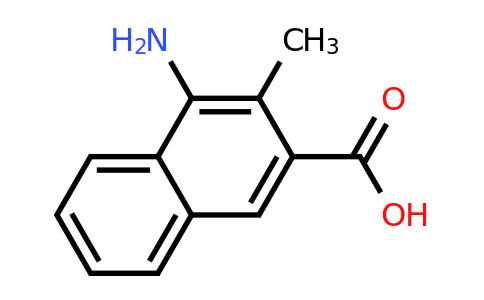 CAS 104338-57-0 | 4-Amino-3-methyl-2-naphthoic acid