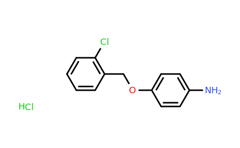 CAS 1043471-44-8 | 4-[(2-Chlorophenyl)methoxy]aniline hydrochloride