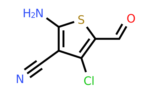 CAS 104366-23-6 | 2-Amino-4-chloro-5-formylthiophene-3-carbonitrile
