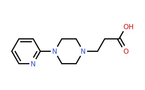 CAS 104373-85-5 | 3-(4-(Pyridin-2-yl)piperazin-1-yl)propanoic acid