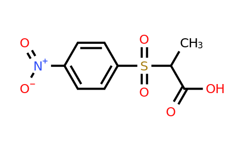 CAS 104383-70-2 | 2-(4-nitrobenzenesulfonyl)propanoic acid