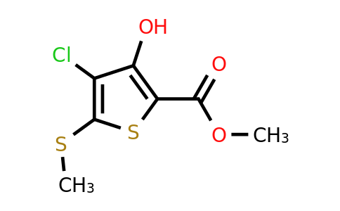 CAS 104386-68-7 | Methyl 4-chloro-3-hydroxy-5-(methylthio)thiophene-2-carboxylate