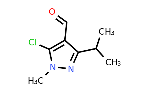 CAS 1043918-77-9 | 5-Chloro-1-methyl-3-(propan-2-YL)-1H-pyrazole-4-carbaldehyde