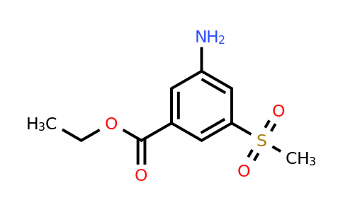 CAS 1044272-56-1 | ethyl 3-amino-5-methanesulfonylbenzoate