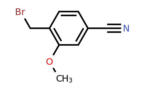 CAS 104436-60-4 | 4-(bromomethyl)-3-methoxybenzonitrile