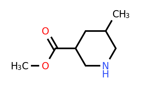 CAS 1044591-98-1 | 5-methyl-3-Piperidinecarboxylic acid methyl ester