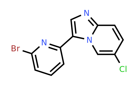 CAS 1044733-65-4 | 3-(6-Bromopyridin-2-YL)-6-chloroimidazo[1,2-A]pyridine