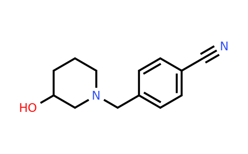 CAS 1044769-69-8 | 4-((3-Hydroxypiperidin-1-yl)methyl)benzonitrile