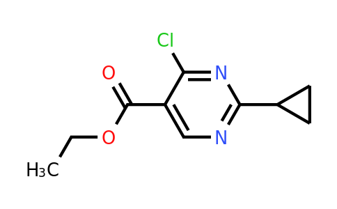 CAS 1044770-40-2 | Ethyl 4-chloro-2-cyclopropylpyrimidine-5-carboxylate