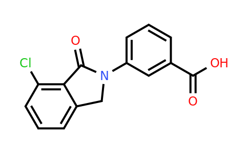 CAS 1044921-12-1 | 3-(7-Chloro-1-oxoisoindolin-2-yl)benzoic acid