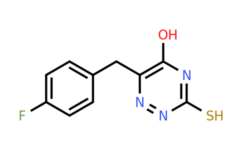 CAS 104517-60-4 | 6-(4-Fluorobenzyl)-3-mercapto-1,2,4-triazin-5-ol