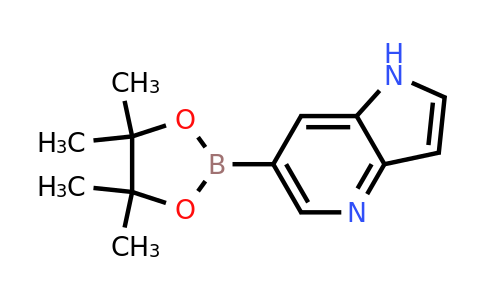 6-(4,4,5,5-Tetramethyl-1,3,2-dioxaborolan-2-YL)-1H-pyrrolo[3,2-B]pyridine