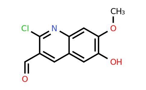 CAS 1046138-52-6 | 2-Chloro-6-hydroxy-7-methoxyquinoline-3-carbaldehyde