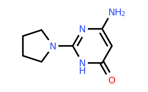 CAS 104637-60-7 | 6-Amino-2-(pyrrolidin-1-yl)pyrimidin-4(3H)-one