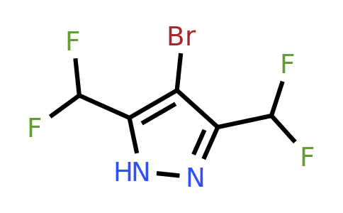 CAS 1046454-44-7 | 4-Bromo-3,5-bis(difluoromethyl)-1H-pyrazole