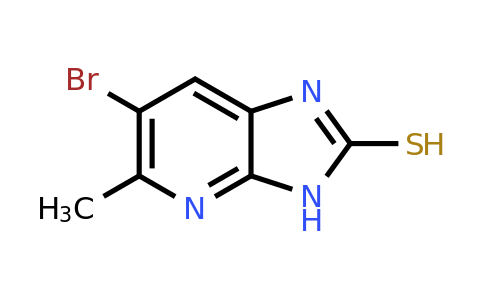 CAS 104685-80-5 | 6-bromo-5-methyl-3H-imidazo[4,5-b]pyridine-2-thiol
