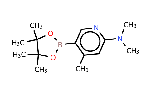 CAS 1046862-09-2 | 2-Pyridinamine, N,n,4-trimethyl-5-(4,4,5,5-tetramethyl-1,3,2-dioxaborolan-2-YL)-