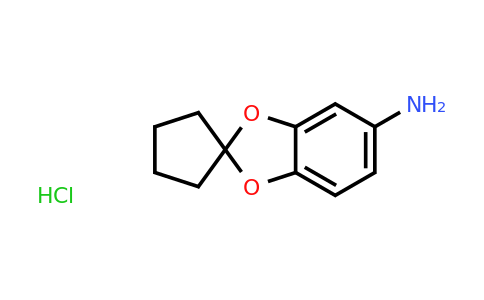 CAS 1047620-37-0 | spiro[1,3-dioxaindane-2,1'-cyclopentane]-6-amine hydrochloride