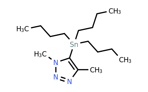 CAS 1047637-17-1 | 1,4-Dimethyl-5-(tributylstannyl)-1H-1,2,3-triazole